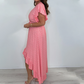 ❤️‍🔥2025 New Arrival-50% Off💖Women's Resort Style V-Neck Polka Dot Ruffle Sleeve Dress