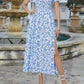 👗Limited Sale 50% OFF🌹Women's Elegant Floral Off-Shoulder Dress