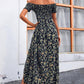👗Limited Sale 50% OFF🌹Women's Elegant Floral Off-Shoulder Dress
