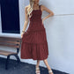 🔥2025 New Arrival-50% Off❤️‍🔥Women's Sleeveless Dress with Tiered Ruffle Hem