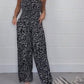 💐Summer Best Seller❤️‍🔥Women's Stylish Leopard Print Loose Jumpsuit