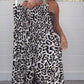 💐Summer Best Seller❤️‍🔥Women's Stylish Leopard Print Loose Jumpsuit