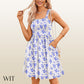 💖LAST DAY SALE 50% OFF💖Women's Summer Dresses Casual Square Neck Floral Sundress