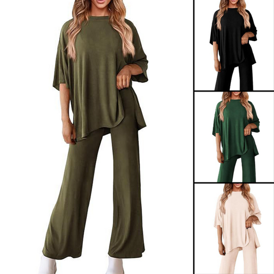 💖LAST DAY SALE 55% OFF💖Women's Casual Top & Pants Set