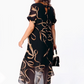 🔥Big Sale-50% Off💕Flowy V-Neck Midi Dress