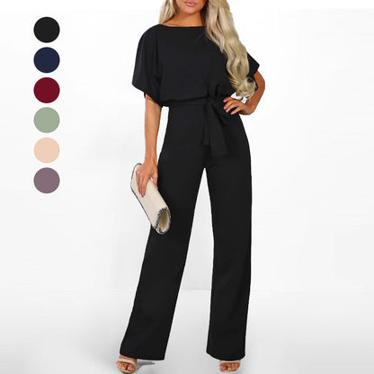 🔥Hot Sale-50% Off💐Women’s High Waist Wide Leg Jumpsuit