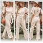 🔥Hot Sale-50% Off💐Women’s High Waist Wide Leg Jumpsuit