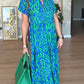 ⏰Time-limited Special💃Women's Casual Print A-Line Long Dress