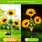 🌻65K+ SOLD!🔥LuminaBloom™ Solar Sunflower Garden Stake Lights 🌻 | Waterproof 🌧️ | No Wiring💡