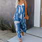 🔥2025 New Arrival💝Women's Fashion Spaghetti Strap Printed Jumpsuit