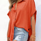 🔥Hot Sale 50% Off💥🎁Women's Loose Fit Casual Button Short Sleeve Shirt Tops