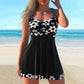 ⏰Limited-time 60% OFF👙Strap Top & Fitted Swim Shorts Separable Swimsuit