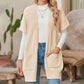 ⏰Early Autumn Sales 49% OFF🔥Women's Short Sleeve Pleated Lightweight Open Front Cardigan