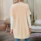 ⏰Early Autumn Sales 49% OFF🔥Women's Short Sleeve Pleated Lightweight Open Front Cardigan