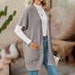 ⏰Early Autumn Sales 49% OFF🔥Women's Short Sleeve Pleated Lightweight Open Front Cardigan