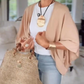 🍂Early Autumn New Arrivals💝Women's Linen Cardigan 3/4 Sleeve Open Front Loose Cover Ups Lightweight Shrug