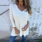 💖2025 New Arrival-50% OFF💖Women's Cozy Knit Long Sleeve Tunic Top with Side Slits
