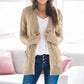 💐Big Sale-50% Off💕Women's Fall Casual Long Sleeve Button Down Open Front Cable Knit Cardigan