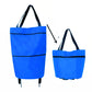 🛍️2-in-1 Foldable Shopping Cart – Carry More, Roll Easier