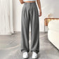 🏆 Last Day Special Price £18.79!!!💝New Style✨Women's High Waisted Straight Leg Work Trousers , Smart & Casual Look for Office and Beyond