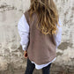 🌸💥 Limited Time Discount 60% OFF💐 Women's Casual V-Neck Knit Sweater Vest
