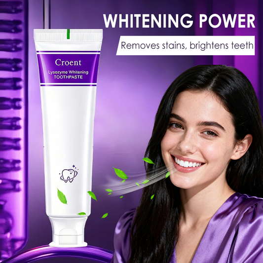 ⏰Limited Sale Buy 1 Get 1 Free 💜🦷Lysozyme Brightening Stain-Removing Toothpaste