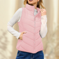 🩷 Hot Sale 60% OFF🩷Cozy Without Bulk: Puffer Vest Women Sleeveless Zip Up Outerwear
