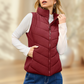 🩷 Hot Sale 60% OFF🩷Cozy Without Bulk: Puffer Vest Women Sleeveless Zip Up Outerwear