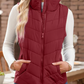 🩷 Hot Sale 60% OFF🩷Cozy Without Bulk: Puffer Vest Women Sleeveless Zip Up Outerwear