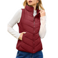 🩷 Hot Sale 60% OFF🩷Cozy Without Bulk: Puffer Vest Women Sleeveless Zip Up Outerwear