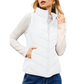 🩷 Hot Sale 60% OFF🩷Cozy Without Bulk: Puffer Vest Women Sleeveless Zip Up Outerwear