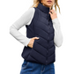 🩷 Hot Sale 60% OFF🩷Cozy Without Bulk: Puffer Vest Women Sleeveless Zip Up Outerwear