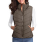 🩷 Hot Sale 60% OFF🩷Cozy Without Bulk: Puffer Vest Women Sleeveless Zip Up Outerwear