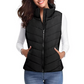 🩷 Hot Sale 60% OFF🩷Cozy Without Bulk: Puffer Vest Women Sleeveless Zip Up Outerwear