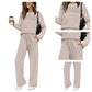 🔥LAST DAY SALE 60% OFF🧡Women's Crew Neck Top & Drawstring Pants Set