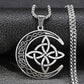 🎁Gift Idea-50% Off🌙✨Celtic Moon Pendant Necklace