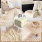 🥰Mild Winter Sale💕Super Soft Fur Ribbed Fleece Throw Blanket