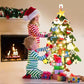🎅Xmas Hot Sales - 50% OFF!🎄DIY Felt Christmas Tree for Kids✨32 Reusable Ornaments + Fairy Lights