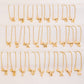 🔥Christmas Sale 50% OFF!!🔥🤩Tiny Initial Necklaces Golden Heart Letter A-Z