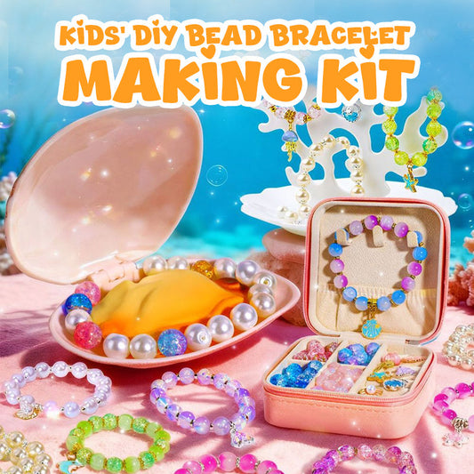 🎅Christmas Gift Idea 50%OFF🎁Kids' DIY Bead Bracelet Making Kit