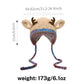 🎄Christmas Sale 49% OFF! 🦌Original Design Festive Christmas Antler Hat🧶