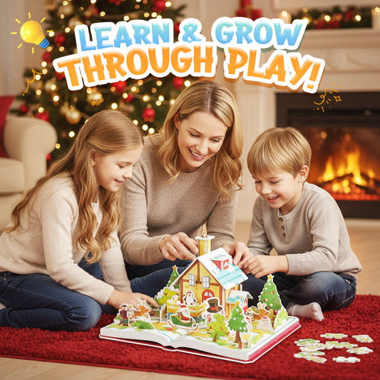📢📢50 % OFF !!⏰⏰3D DIY Christmas Puzzle Set 💥Direct 50% Off and Stock Alert, Grab It Now or Regret Later!