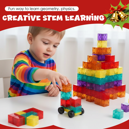 🚂Gift Idea-50% OFF🏗️ Magnetic Building Block Set for Kids👶✨