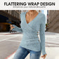 Women‘s Sexy Wrap V-Neck Tops