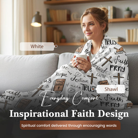 🎁 Limited Time 50% OFF✨Faith-Inspired Cozy Ultra-Soft Throw Blanket