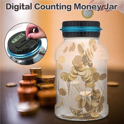 💰50% OFF NOW!🎁💵Digital Money Box with Auto Coin Counting