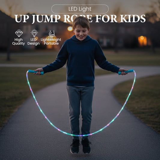 🔥Hot Sale-70% OFF🏆LED Light-Up Jump Rope for Kids