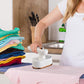 🔥LIMITED-TIME 50% OFF! 👕 Portable Mini Steam Iron – Quick, Easy & Wrinkle-Free ✨