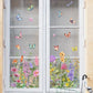 🔥80K+ SOLD💐Colorful Floral Bouquet Window Sticker🖼️