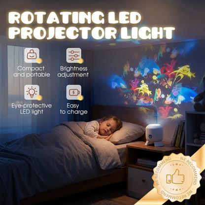 🎁Hot Sale-50% OFF🤩✨Dynamic Rotating LED Projector Light